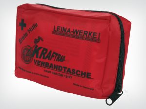 EHBO-tas voor motor conform DIN 13167