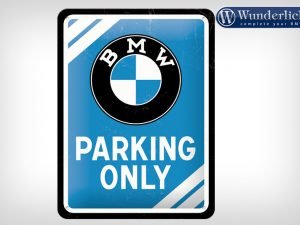 BMW Parking Only blikken bord 15 x 20 cm van Nostalgic Art