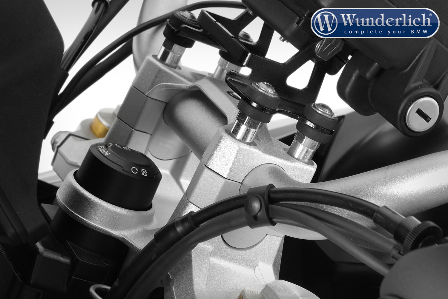 Wunderlich stuurverhoging »ERGO« voor modellen met BMW navigatiesysteem - Afbeelding 3