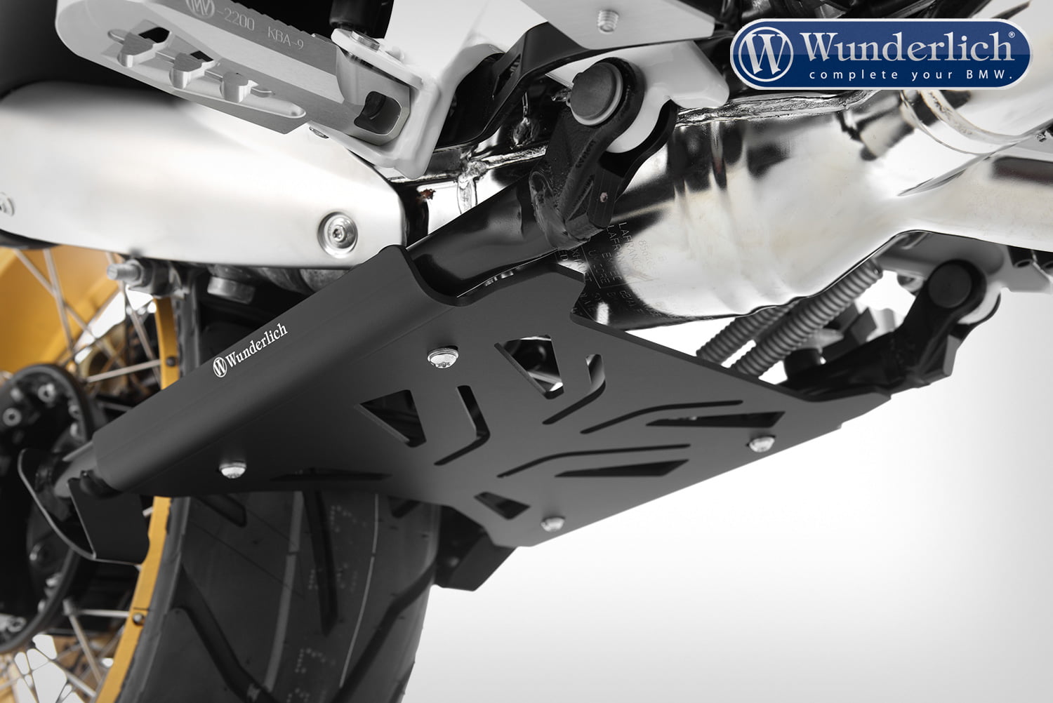 Wunderlich hoofdstandaard beschermplaat - Afbeelding 2