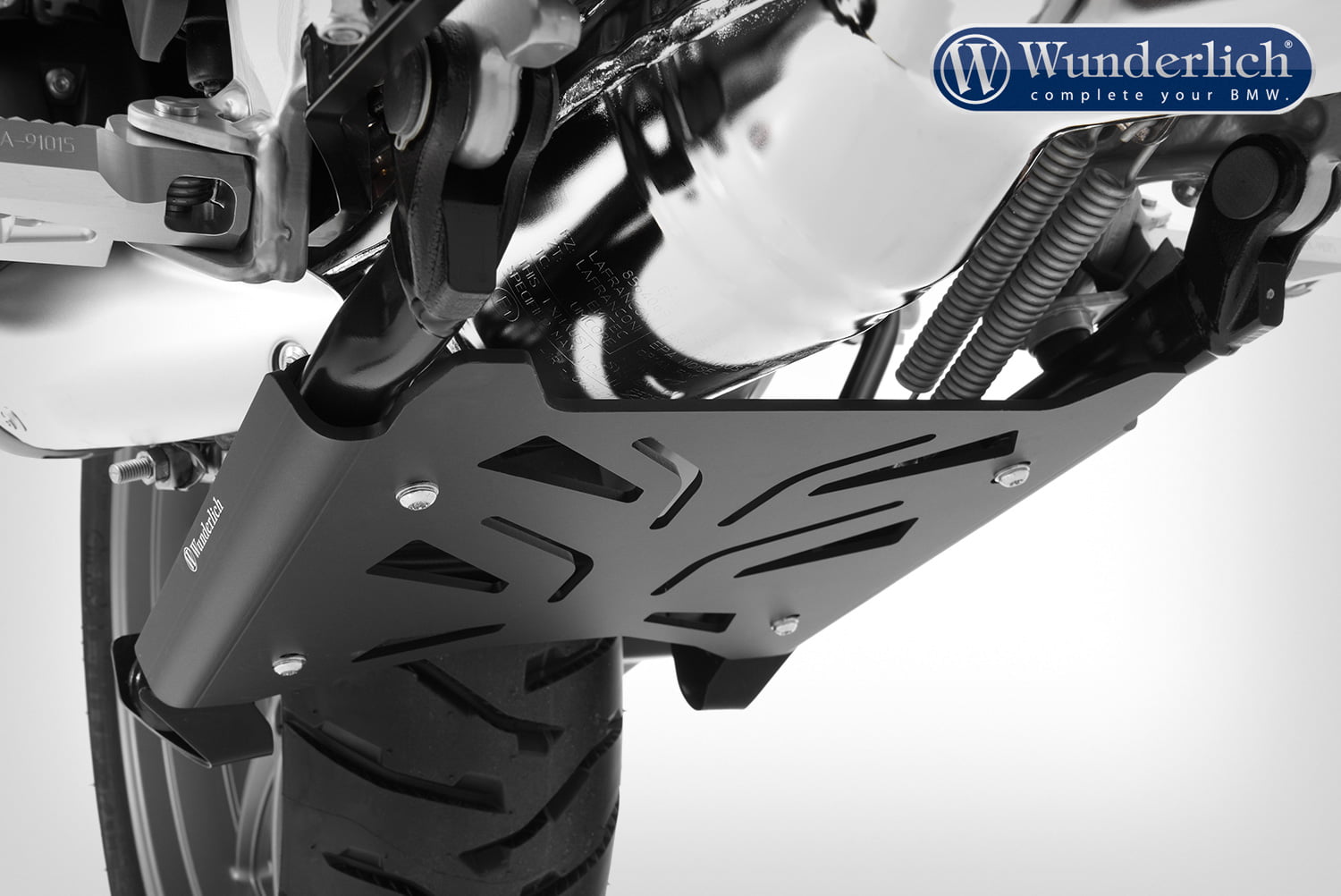 Wunderlich hoofdstandaard beschermplaat - Afbeelding 3