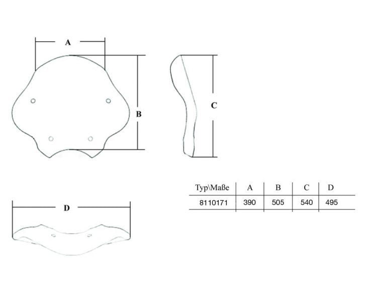Wunderlich toerscherm Vario-ERGO - Afbeelding 7