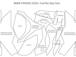 Lakbeschermfolie complete set »PremiumShield«