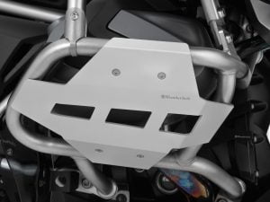 Wunderlich cilinderkopbescherming voor originele motorbeschermer - zilver