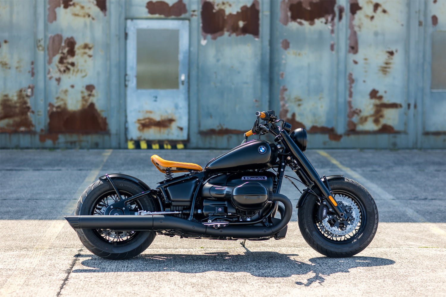 Wunderlich veerset voor schommelzadel "RockBob" met originele staart - zwart - Afbeelding 3