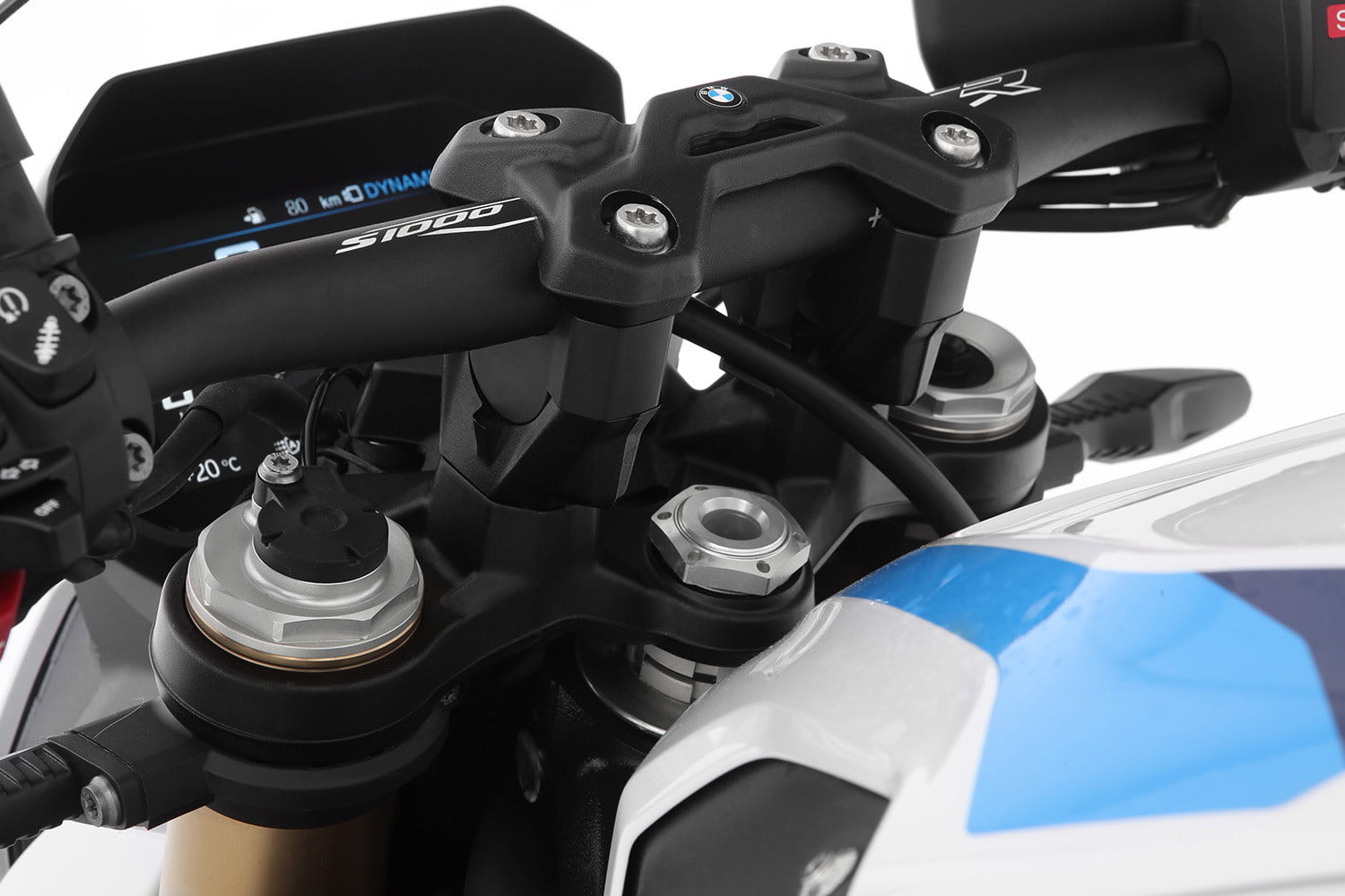 Wunderlich stuurverhoger "SPORTERGO" - 25mm - zwart