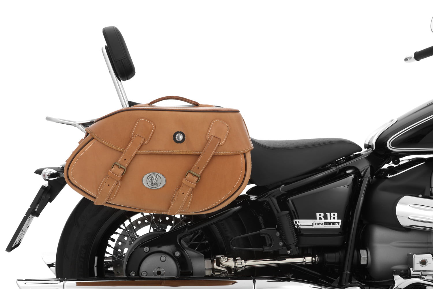 Hepco & Becker zadeltassenset »BUFFALO« - zandbruin