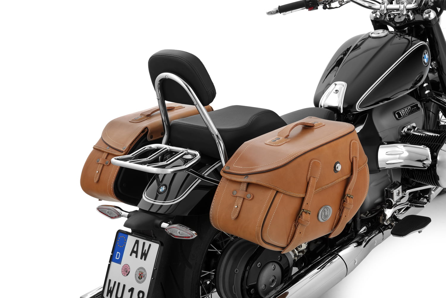 Hepco & Becker zadeltassenset »BUFFALO« - zandbruin - Afbeelding 4