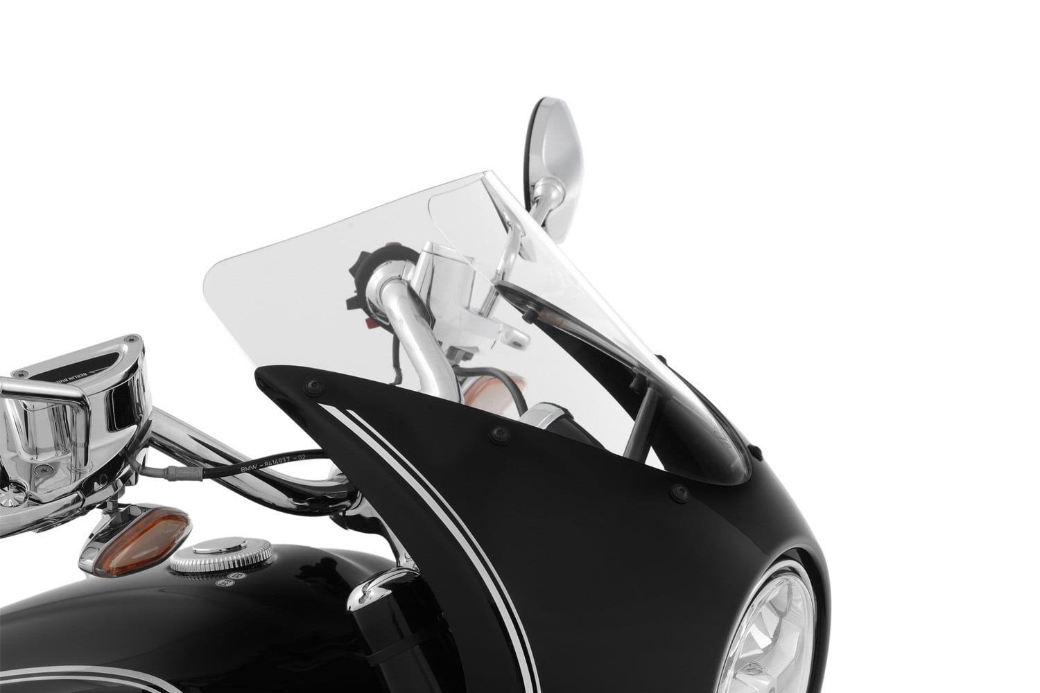 Wunderlich "TOURING" windscherm - transparant