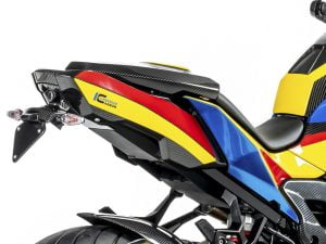 Ilmberger achterframe kuip (gesloten, zonder bagagedrager) - rechts - carbon