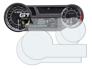 Wunderlich display beschermfolie set - transparant