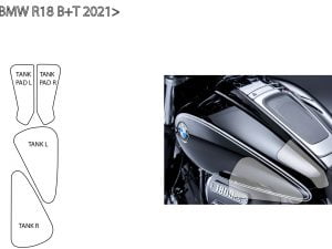 Tankbeschermfolie »PremiumShield« - transparant