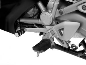 Voetsteun verlaging| Rem en schakelpedaal vergroting