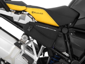 Framebekleding (met opening voor stopcontact) en DRYBAG zijtassen - set - zwart