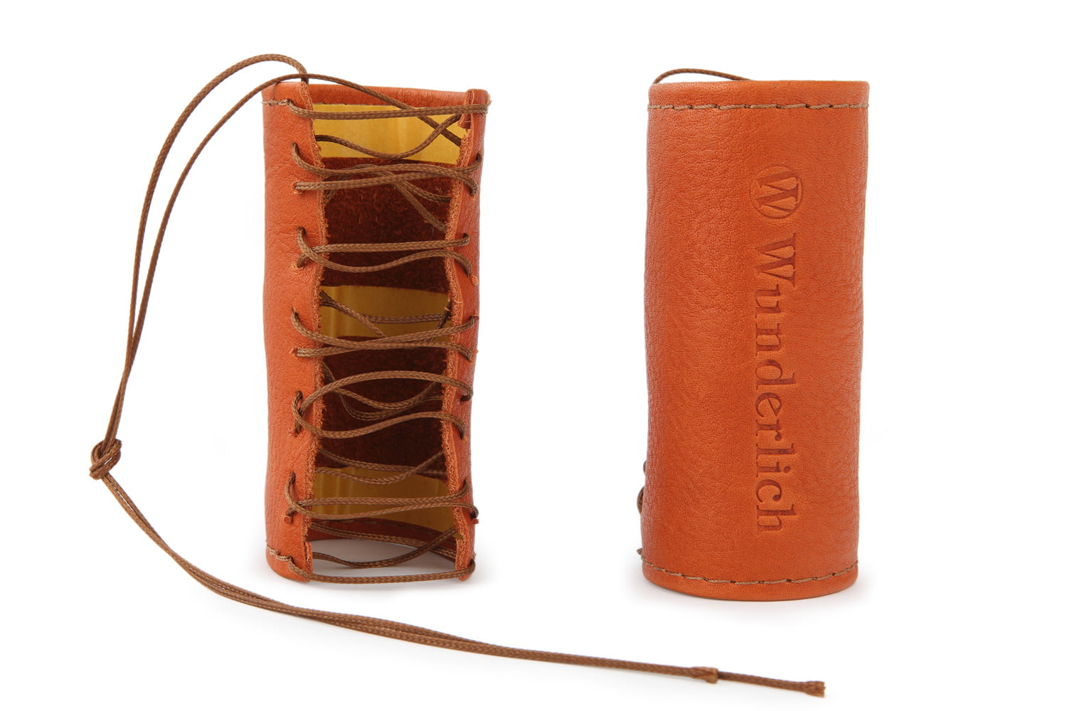 Wunderlich lederen hoezen voor de handvatten van de BMW R 18 - set - bruin - Afbeelding 4