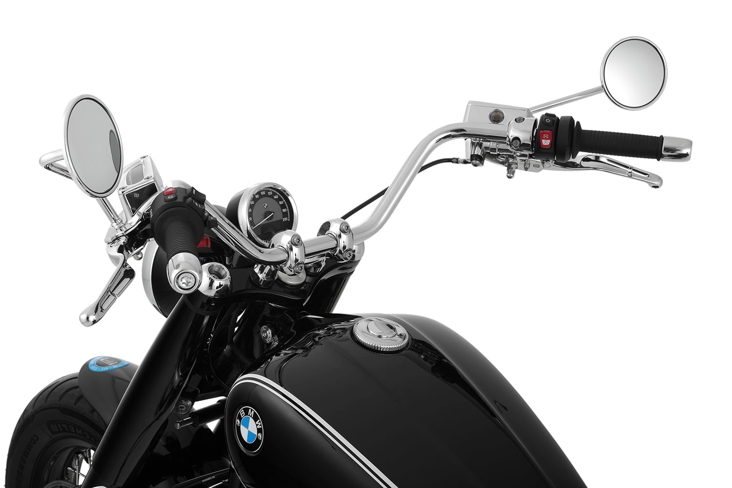 Wunderlich »BEACH BAR« stuur - verchroomd - Afbeelding 6