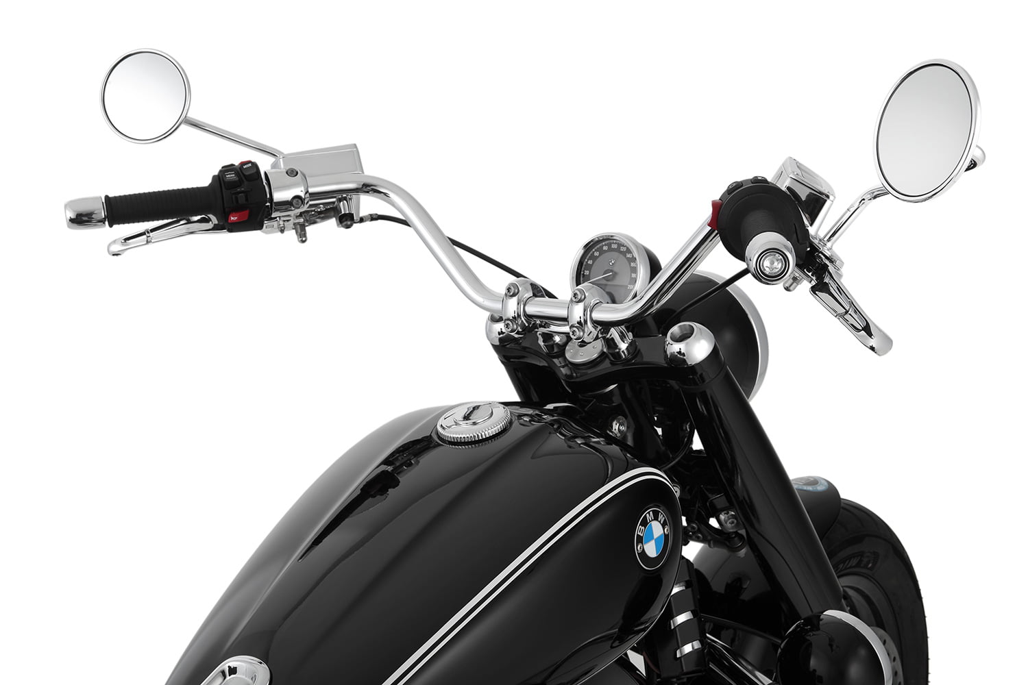 Wunderlich »BEACH BAR« stuur - verchroomd - Afbeelding 4