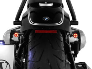 Wunderlich knipperlichthouder voor accessoire knipperlichten - M8 knipperdraad aansluiting - zwart