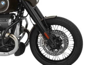 Wunderlich voorspatbord »RockBob« - Manhattan metallic matt - wit gelijnd