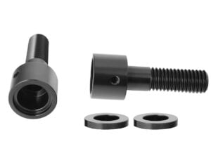 Adapter voor stuureindspiegels en richtingaanwijzers mo.Blaze Disk - set - zwart