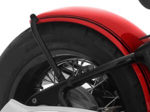 Wunderlich »RockBob« achterspatbord - marsrood metallic - zwart gevoerd