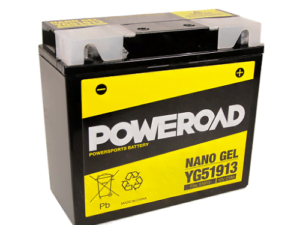 Accu Power Road GEL51913 - zwart