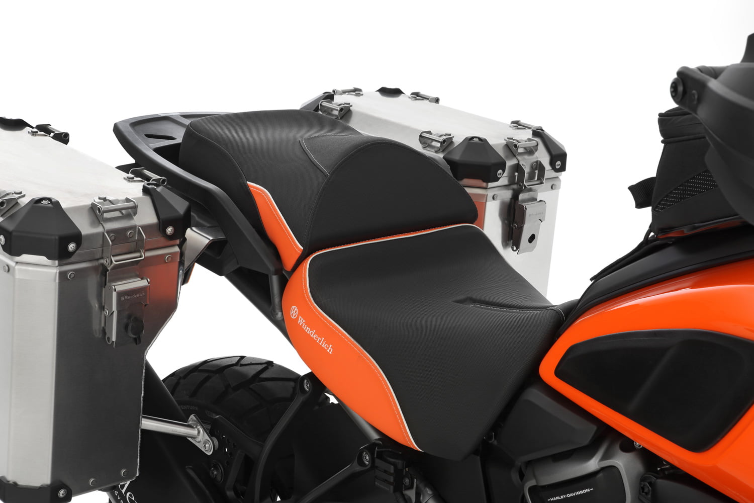 Wunderlich »AKTIVKOMFORT« passagiersstoel - zwart-oranje - Afbeelding 4