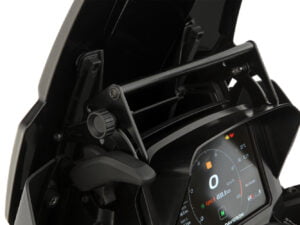 Bundel windscherm verstevigingen & uitrustingsdrager - links en rechts - zwart