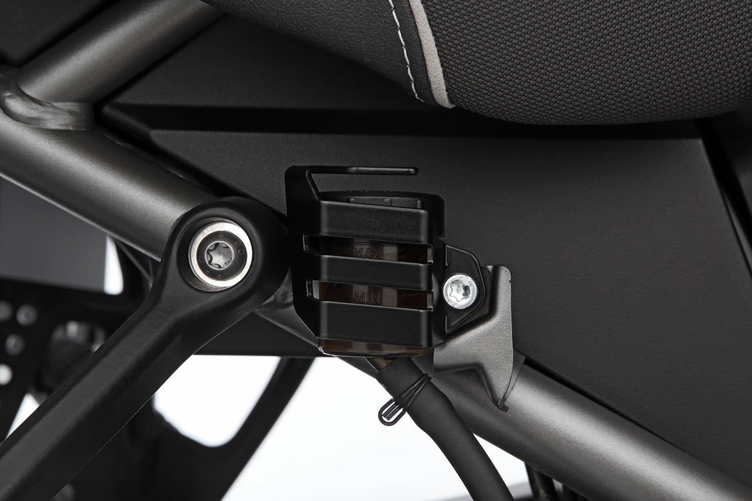 Wunderlich remvloeistofreservoir bescherming - achter - zwart - Afbeelding 2