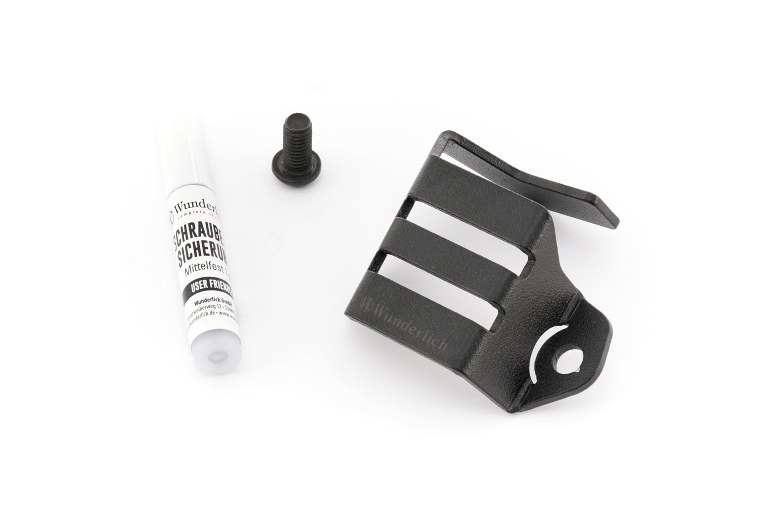 Wunderlich remvloeistofreservoir bescherming - achter - zwart - Afbeelding 3