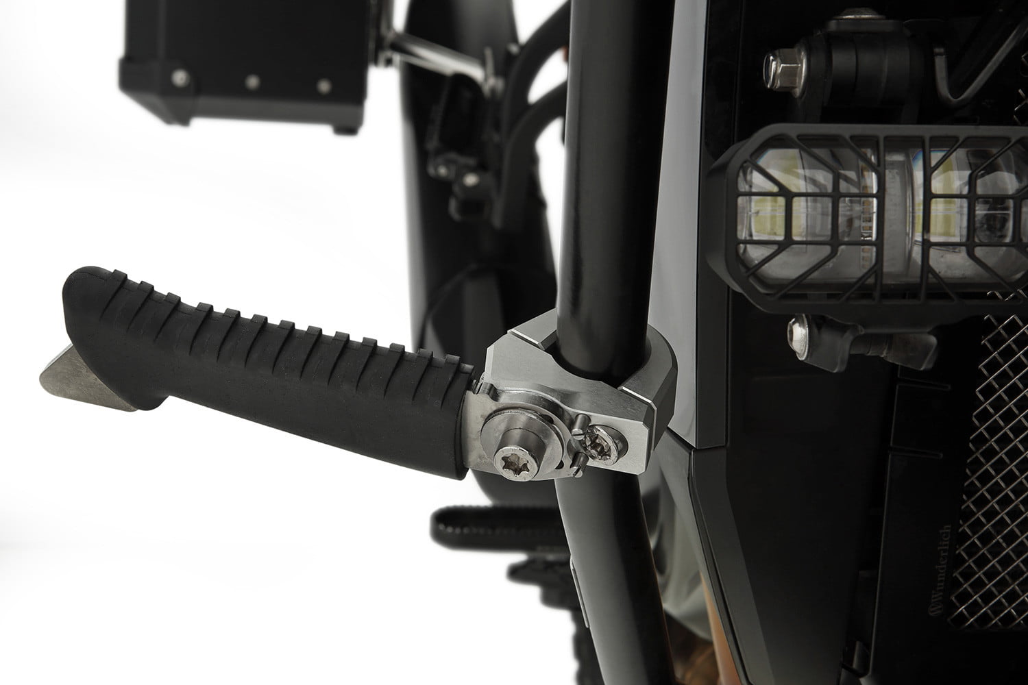 Wunderlich beschermstang haringen - links en rechts - zilver