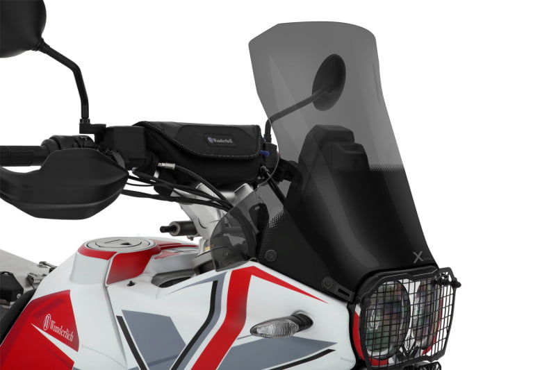 Wunderlich windscherm »MARATHON« - rookgrijs