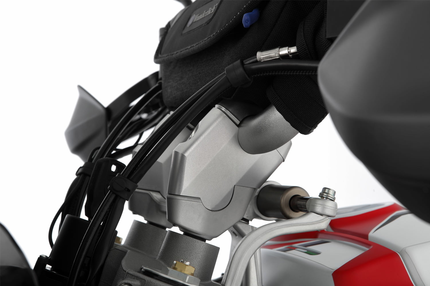 Wunderlich stuurverhogers »ERGO+« - zilver - Afbeelding 4