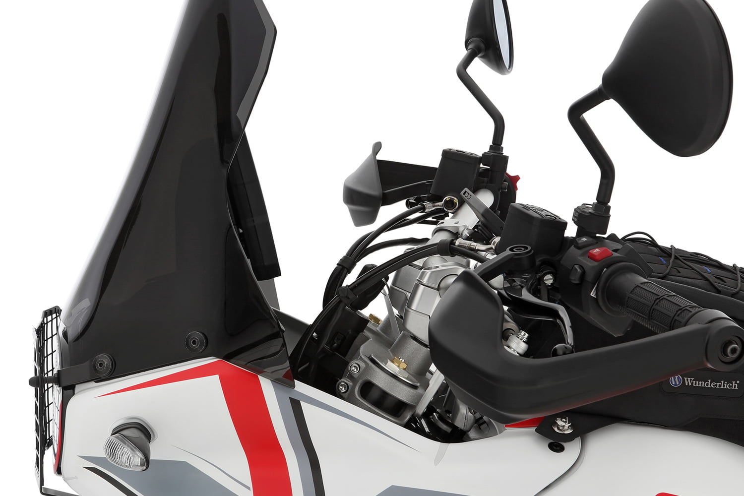 Wunderlich stuurverhogers »ERGO« - 25 mm - zilver - Afbeelding 4