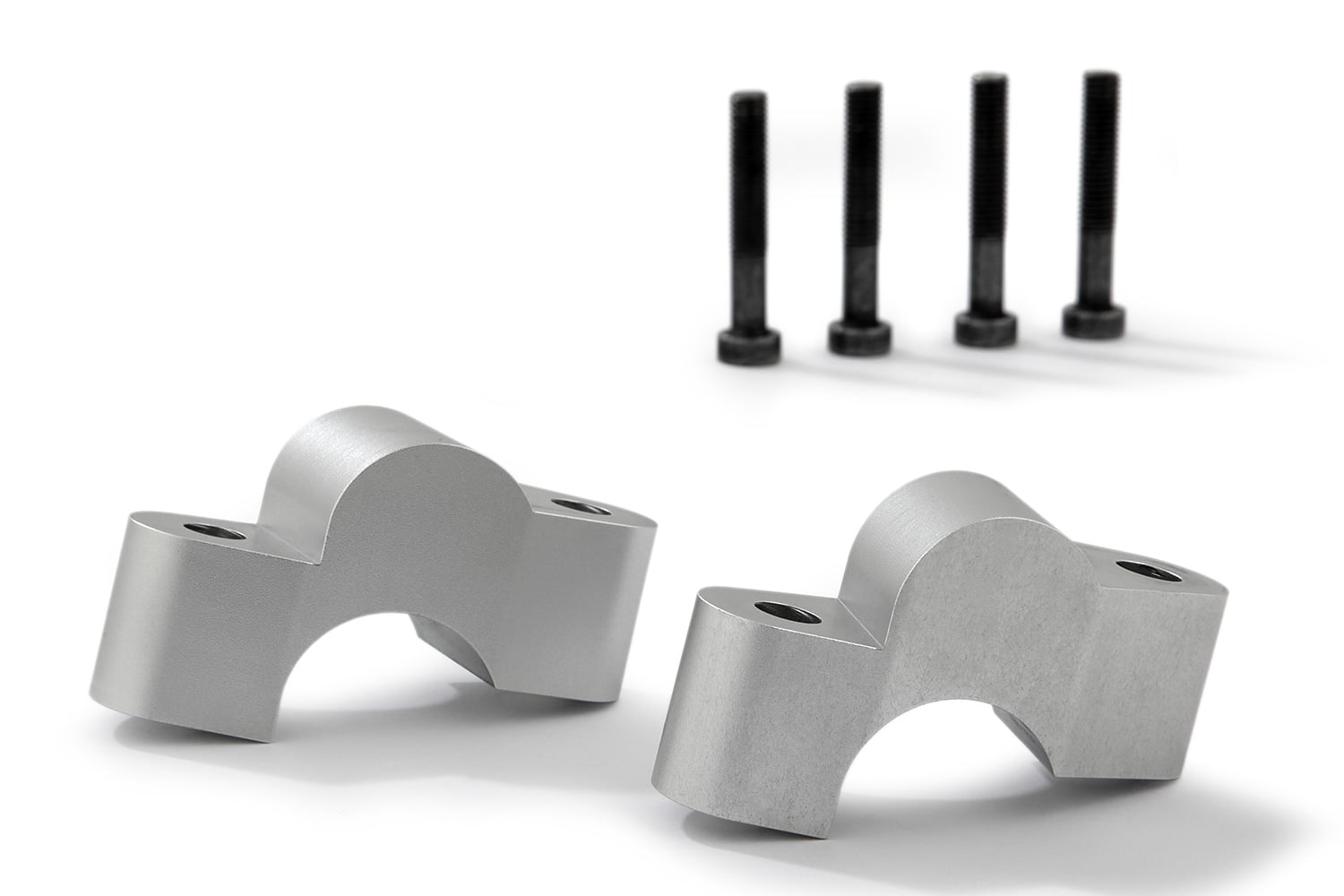 Wunderlich stuurverhogers »ERGO« - 25 mm - zilver - Afbeelding 3