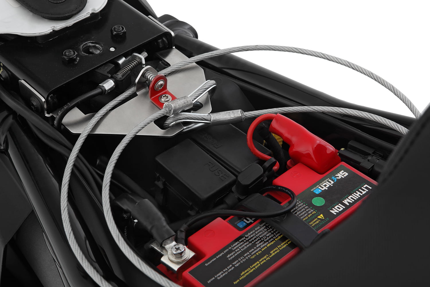 Wunderlich helm antidiefstalsysteem »HELM-LOCK« - zwart - Afbeelding 2