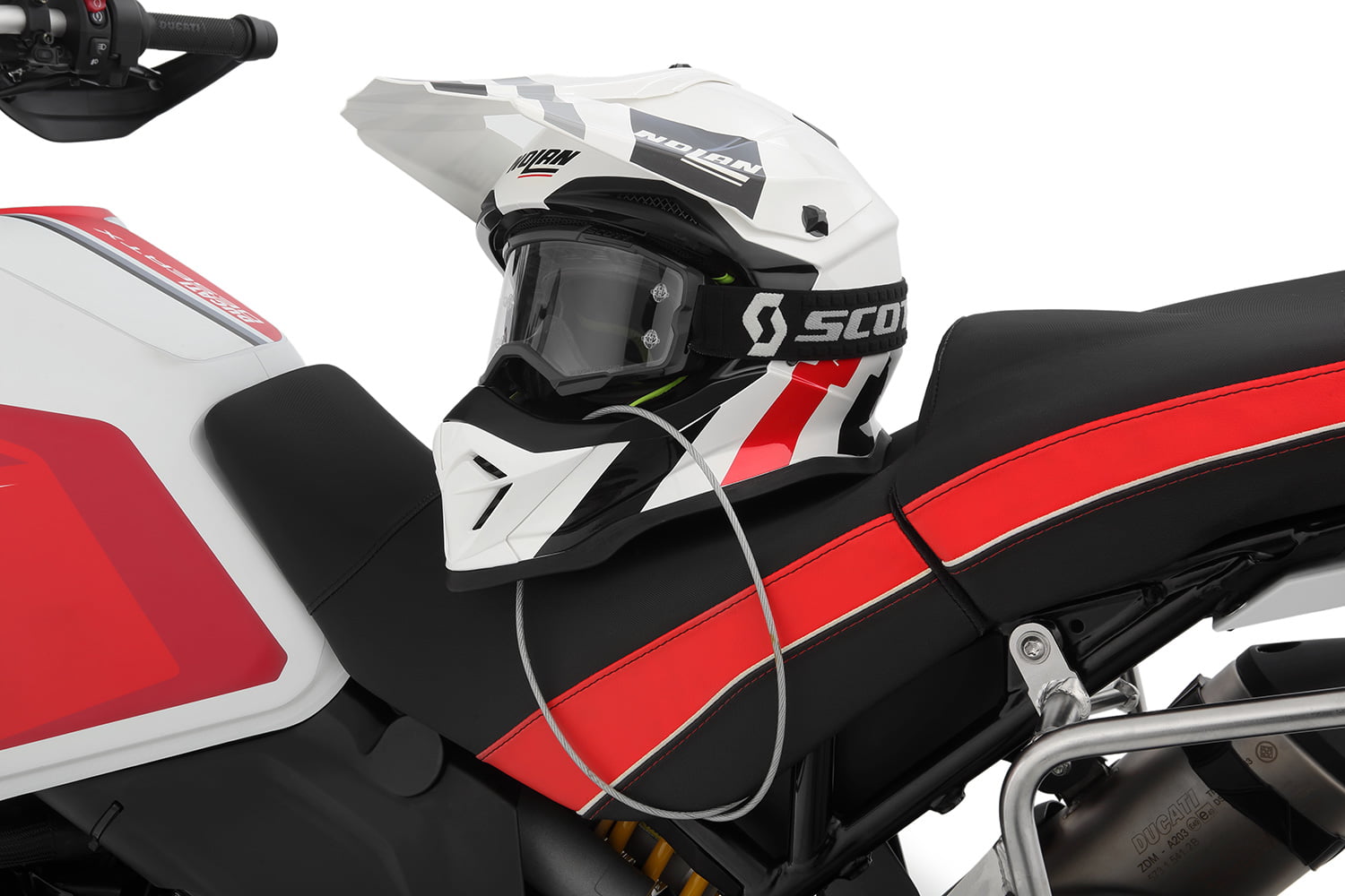 Wunderlich helm antidiefstalsysteem »HELM-LOCK« - zwart - Afbeelding 3