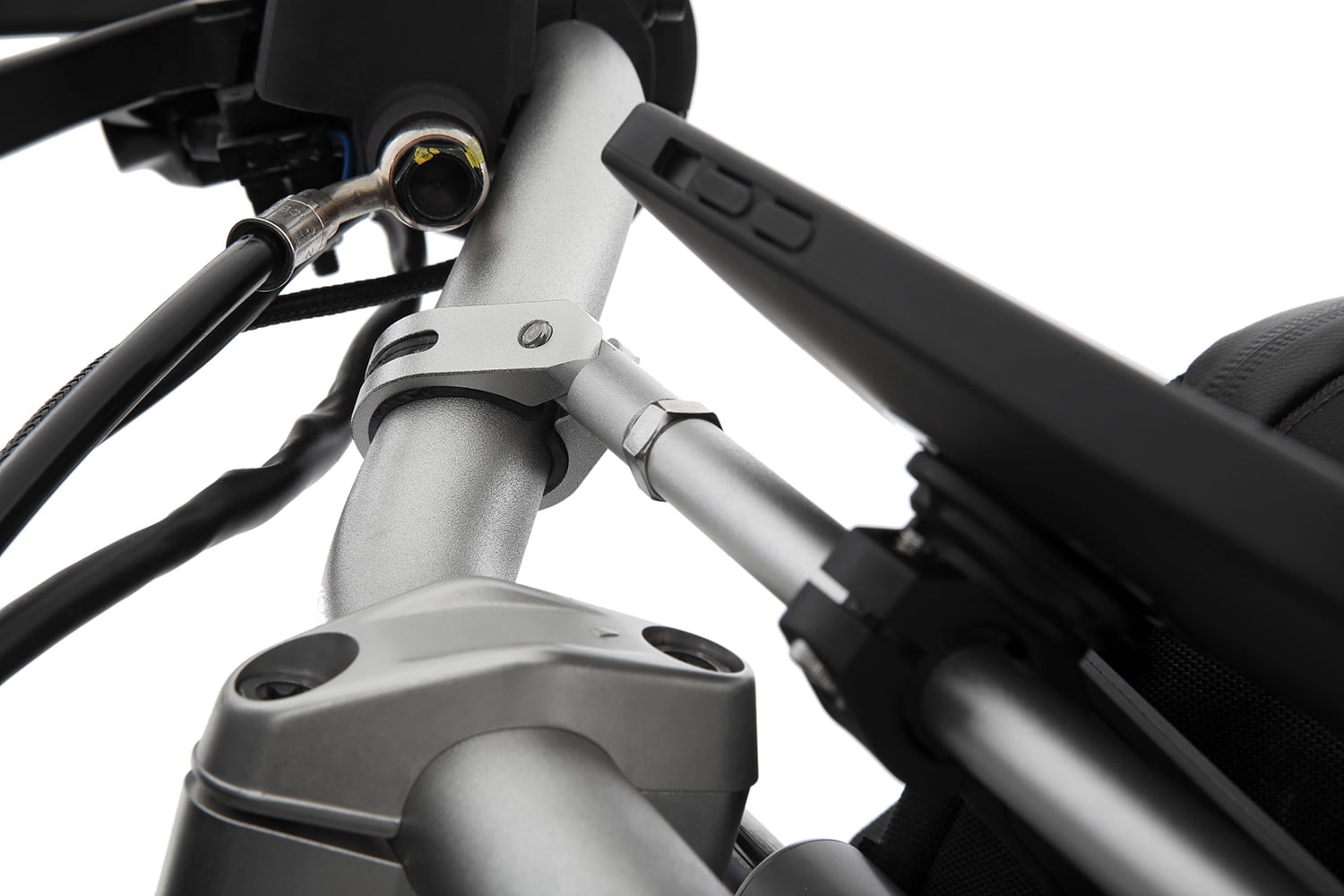 Wunderlich middenbeugel stuur - zilver - Afbeelding 2