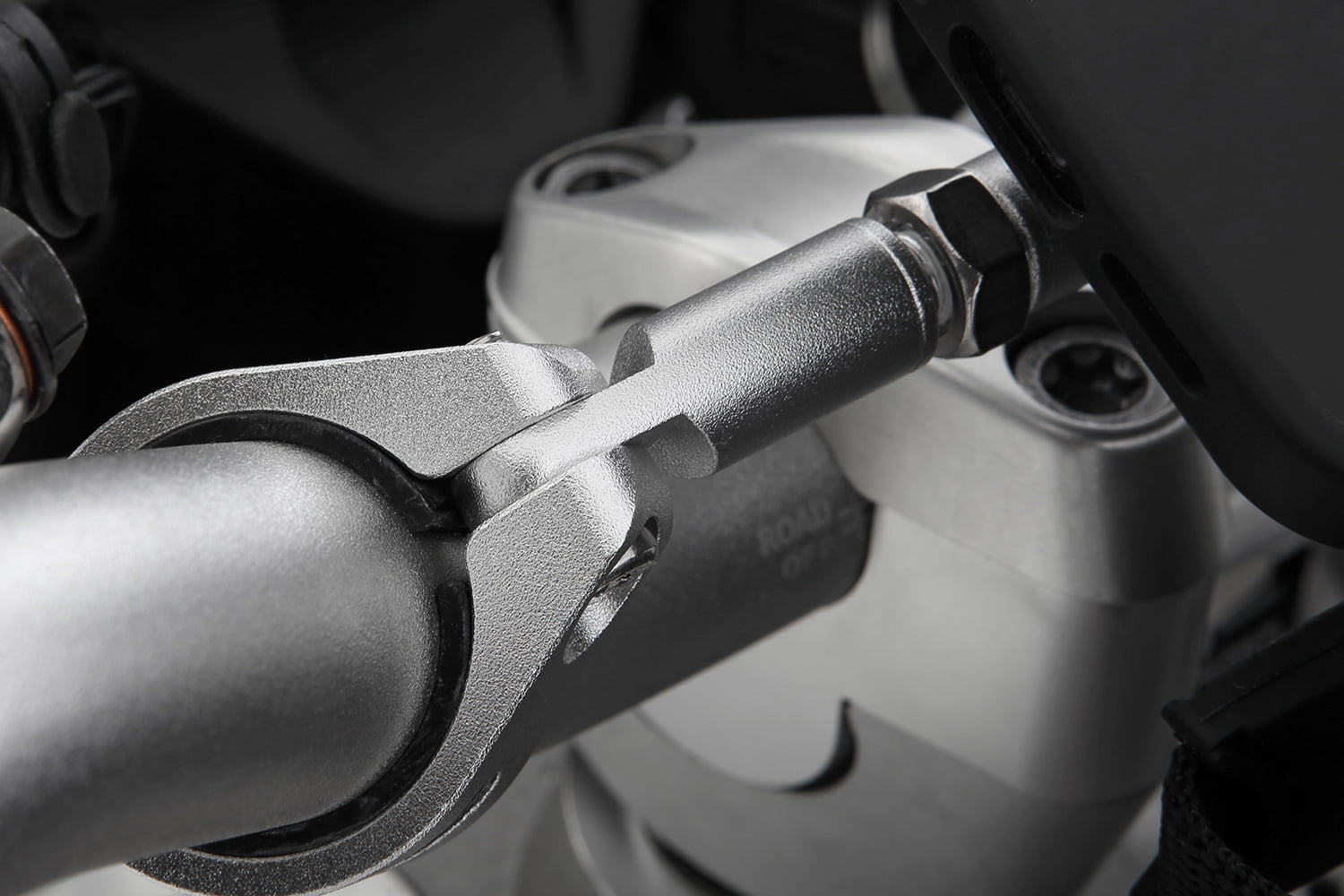 Wunderlich middenbeugel stuur - zilver - Afbeelding 8