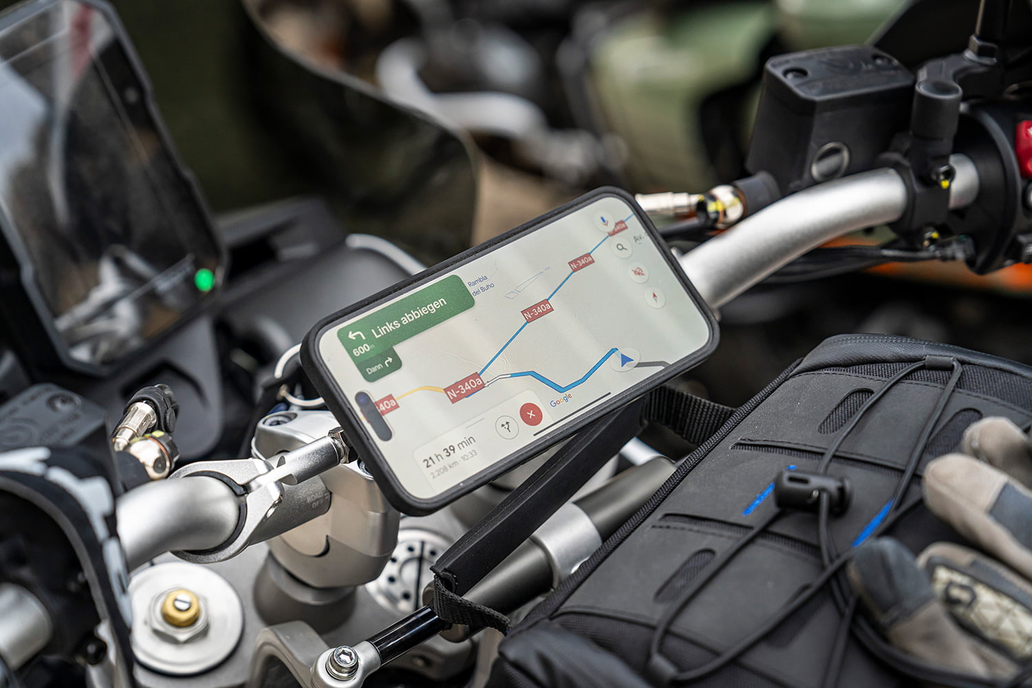 Wunderlich middenbeugel stuur - zilver - Afbeelding 7