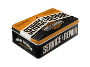 Harley-Davidson Service & Repair voorraadpot plat van Nostalgic Art