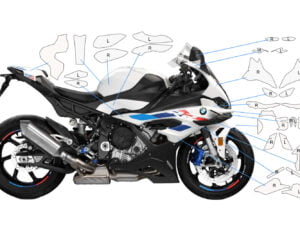 Lakbeschermingsfolies complete set PremiumShield - transparant