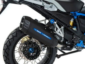 BOS slip-on einddemper R 1200 GS LC Desert Fox Rallye Edition