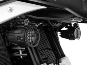 Wunderlich lampbeschermingsrooster voor originele LED-extra schijnwerpers NANO - zwart - set