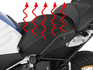 Wunderlich bestuurderszadel AKTIVKOMFORT met na inbouw zadelverwarming