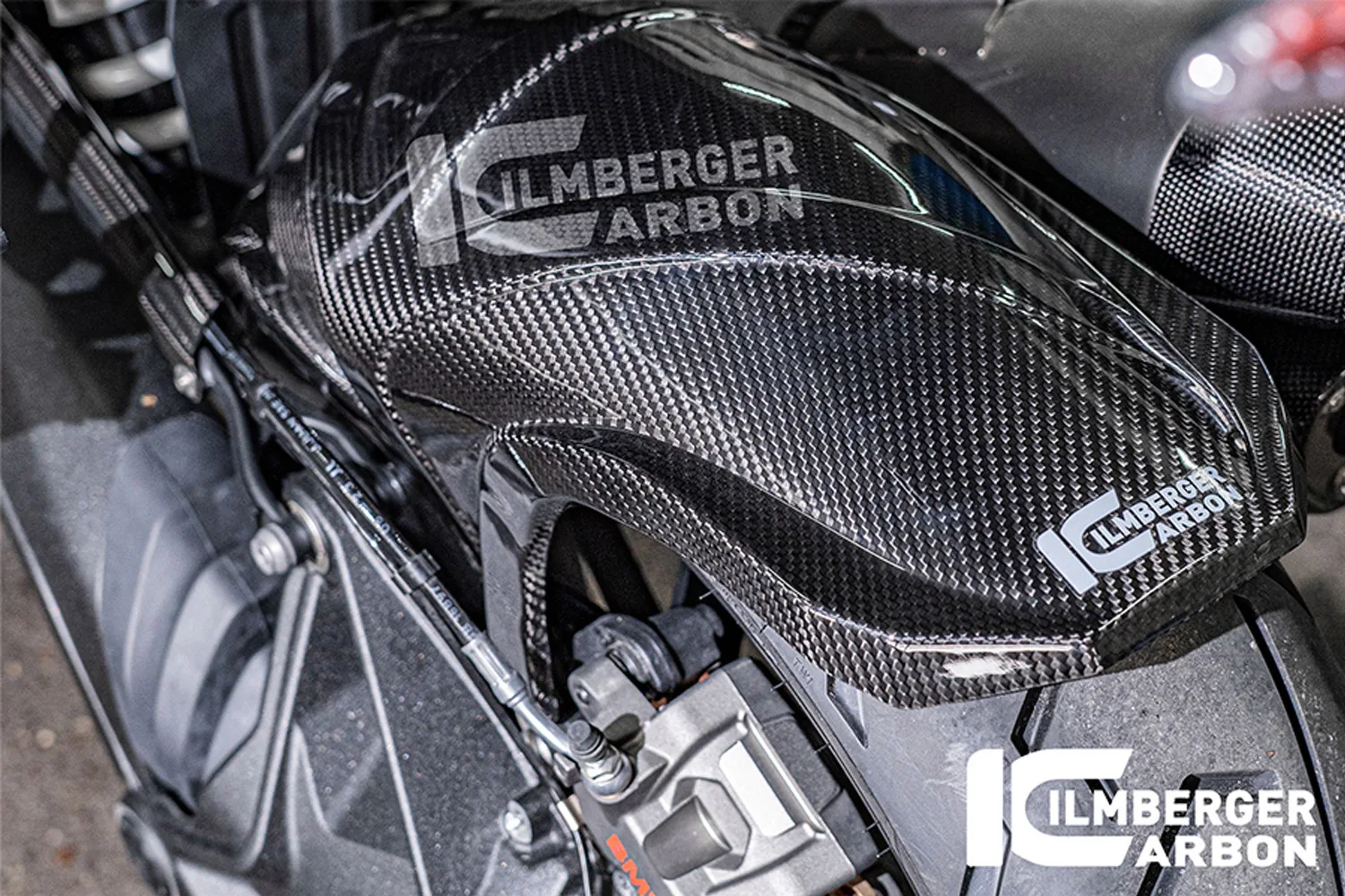 Ilmberger achterspatbord R 1300 GS - carbon - Afbeelding 5