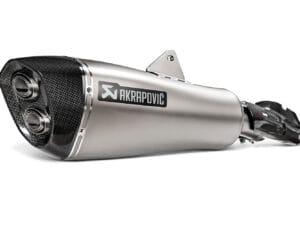 Akrapovic Slip-On Uitlaatsysteem R 1250 RT - titanium-zilver