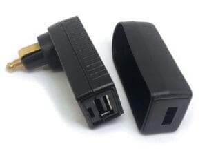 USB hoeklader BAAS USB9 - zwart