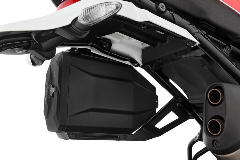 Wunderlich gereedschapskist voor modellen zonder koffer DesertX (Rally) - incl. twee sleutels - zwart - Afbeelding 3