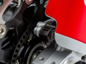 Wunderlich ABS-sensorbescherming - voorwiel DesertX (Discovery) - zwart